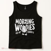 Morning Woody My Favorite Duck Hunting Funny Hunter Tank Top thumb 2