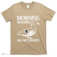 Morning Woody My Favorite Duck Hunting Funny Hunter T-Shirt thumb 0