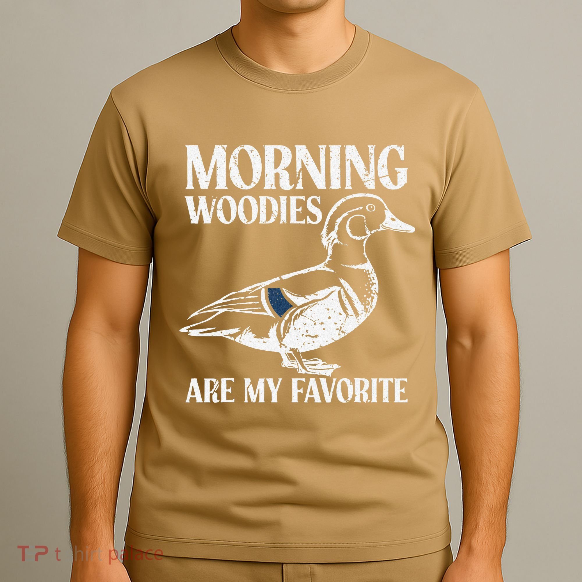 Morning Woody My Favorite Duck Hunting Funny Hunter T-Shirt
