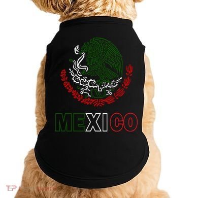 Mexico With Mexican Eagle From Flag Doggie Tank