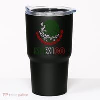 Mexico With Mexican Eagle From Flag Tumbler thumb 0