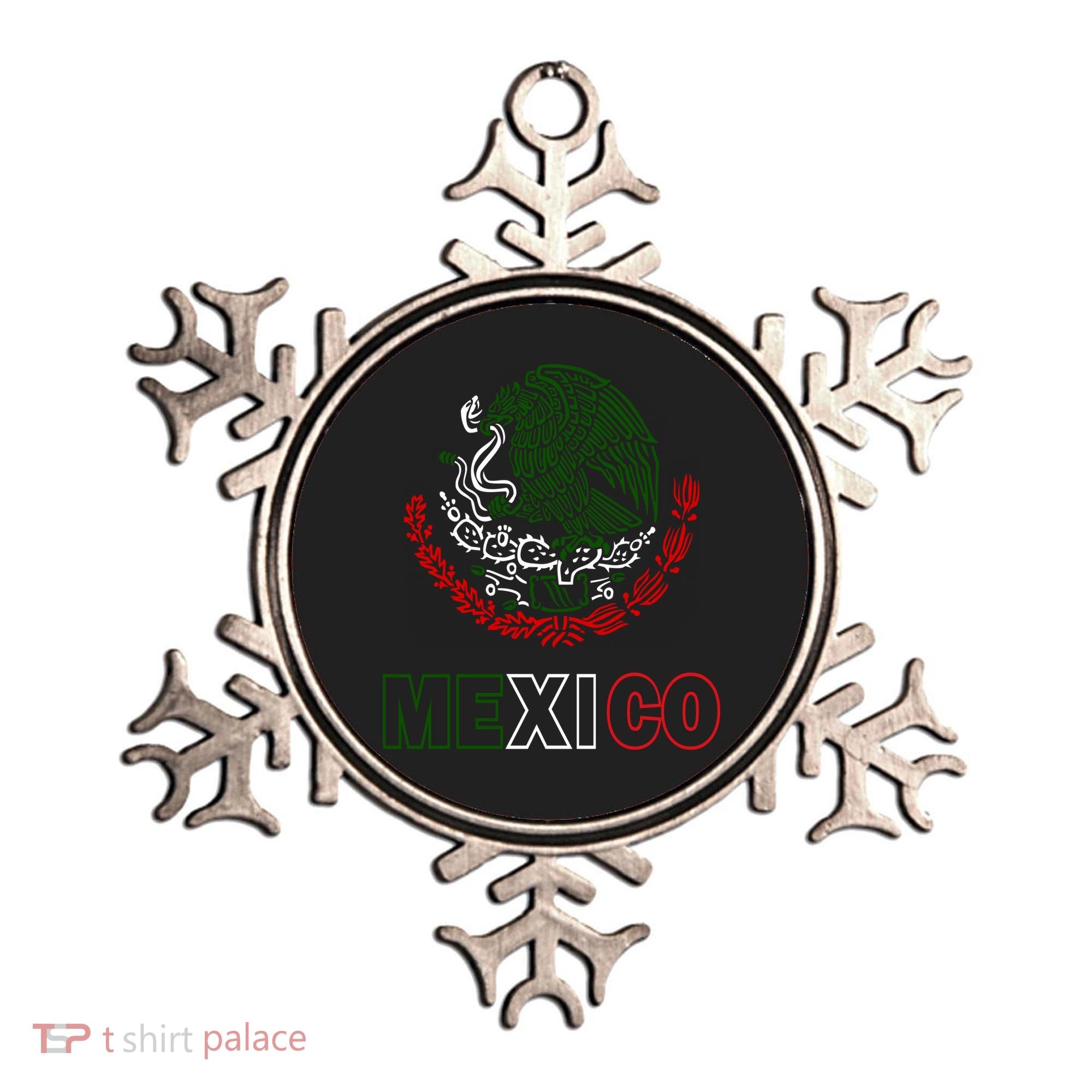 Mexico With Mexican Eagle From Flag Ornament