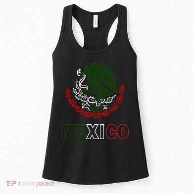 Mexico With Mexican Eagle From Flag Women's Tank Top