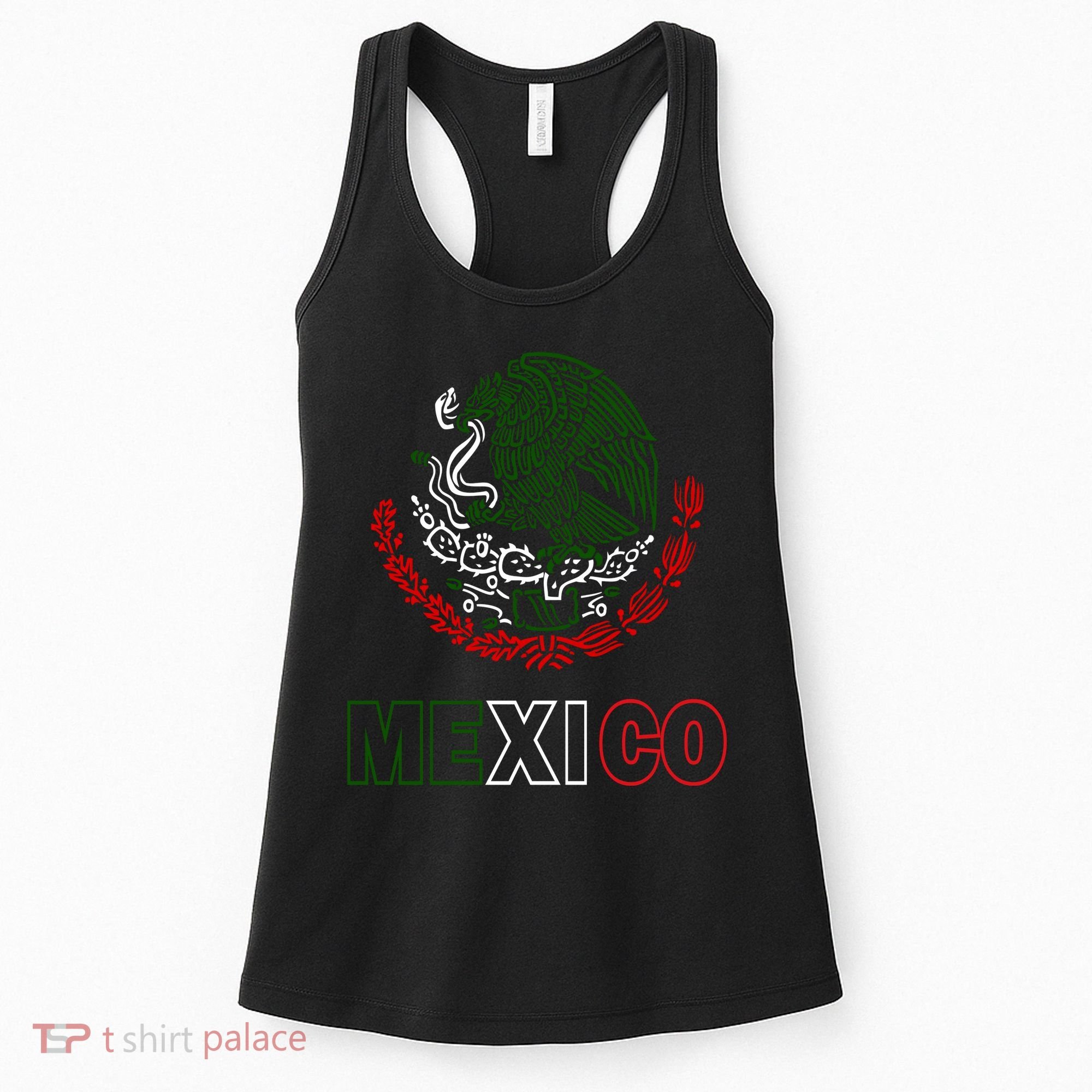 Mexico With Mexican Eagle From Flag Women's Tank Top
