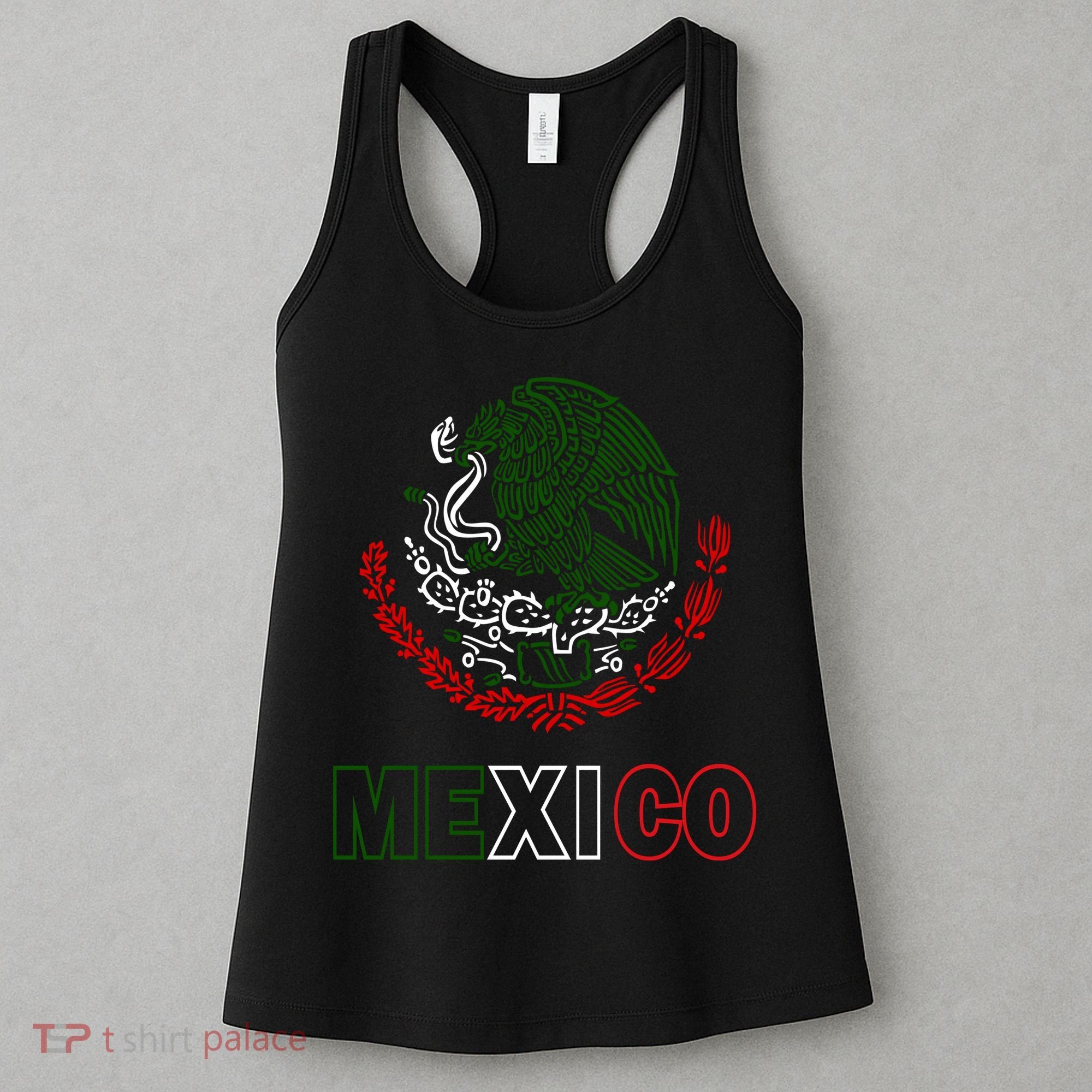 Mexico With Mexican Eagle From Flag Women's Tank Top