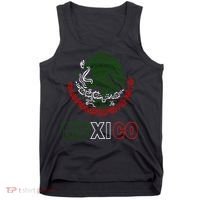 Mexico With Mexican Eagle From Flag Tank Top thumb 0