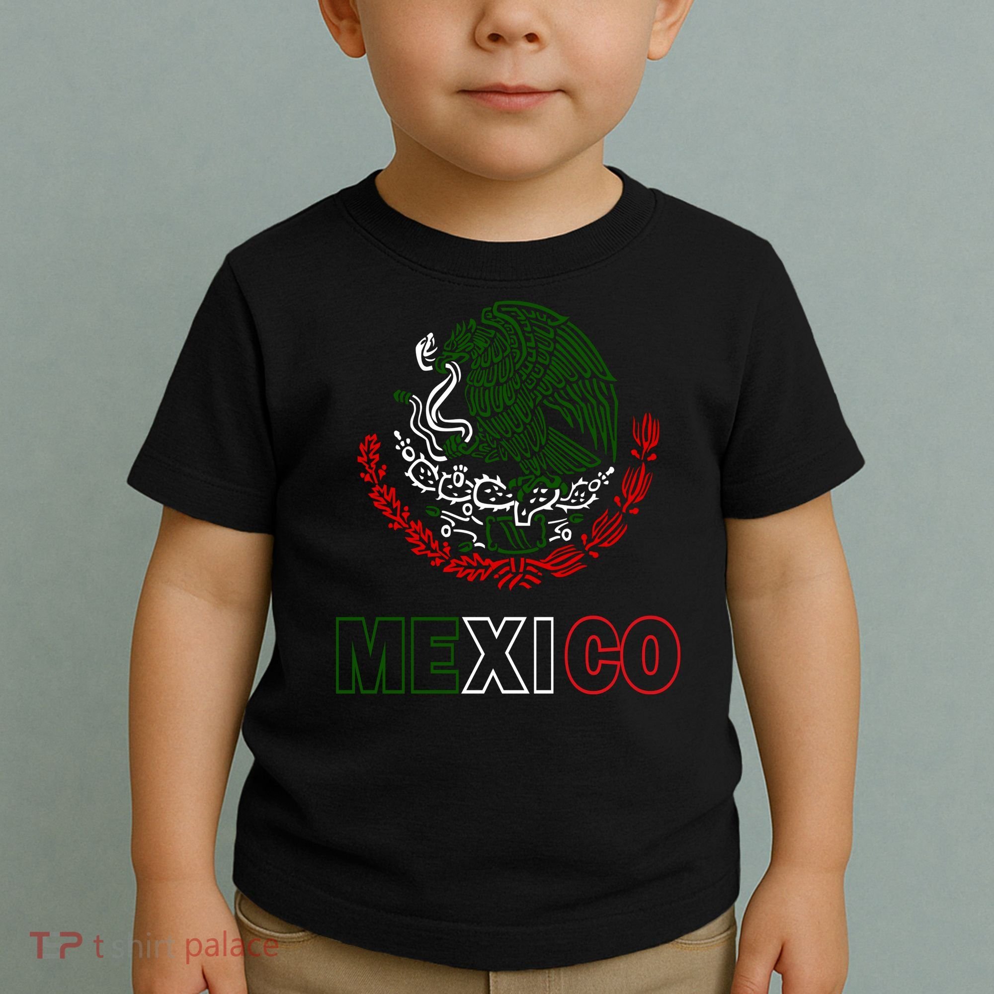 Mexico With Mexican Eagle From Flag Toddler T-Shirt