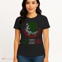 Mexico With Mexican Eagle From Flag Women's T-Shirt thumb 4