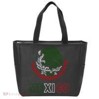Mexico With Mexican Eagle From Flag Tote Bag thumb 0