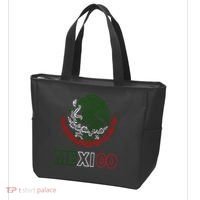 Mexico With Mexican Eagle From Flag Tote Bag thumb 3