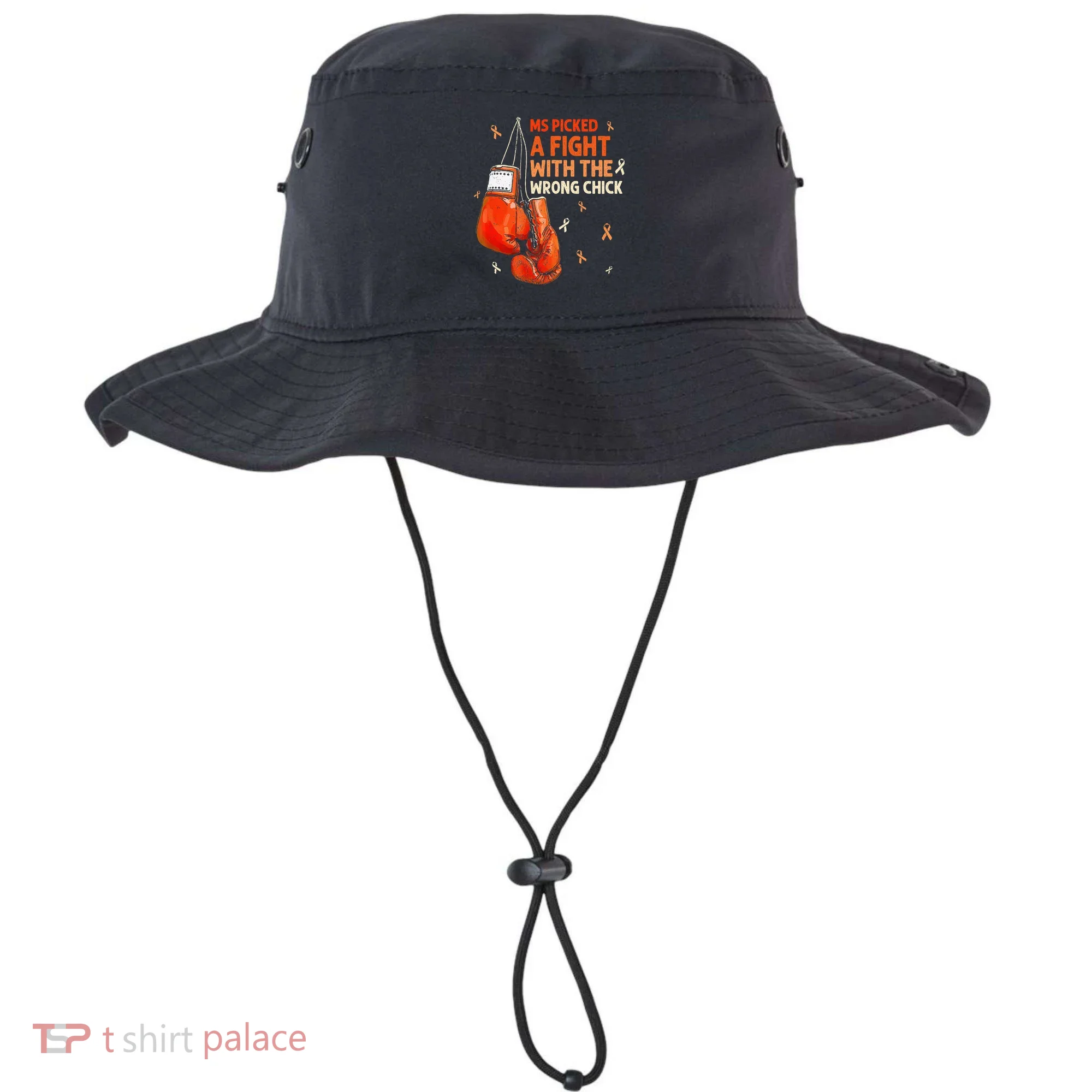 Ms Warrior Ms Picked A Fight Multiple Sclerosis Awareness Bucket Hat