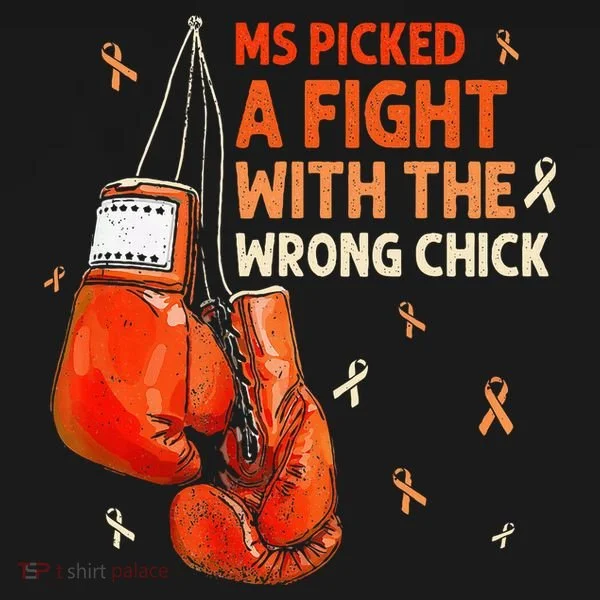 Ms Warrior Ms Picked A Fight Multiple Sclerosis Awareness Bucket Hat