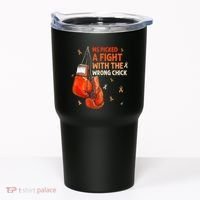 Ms Warrior Ms Picked A Fight Multiple Sclerosis Awareness Tumbler thumb 0