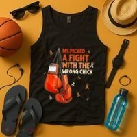 Ms Warrior Ms Picked A Fight Multiple Sclerosis Awareness Tank Top thumb 4