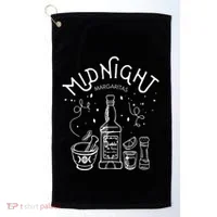 Midnight Witch Margaritas Practical Halloween Magic Tees Gift Golf Towel thumb 0