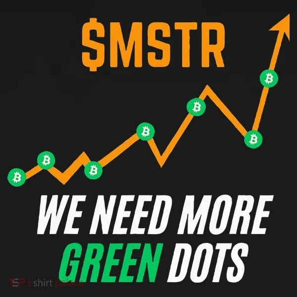 $Mstr We Need More Green Dots Microstrategy Bitcoin Women's Tank Top