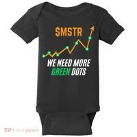$Mstr We Need More Green Dots Microstrategy Bitcoin Baby Bodysuit thumb 0