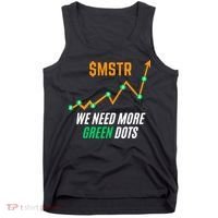 $Mstr We Need More Green Dots Microstrategy Bitcoin Tank Top thumb 0
