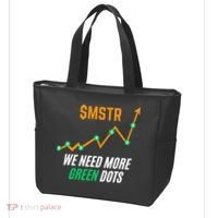 $Mstr We Need More Green Dots Microstrategy Bitcoin Tote Bag thumb 3