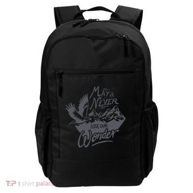 May We Never Lose Our Wonder Nature Backpack