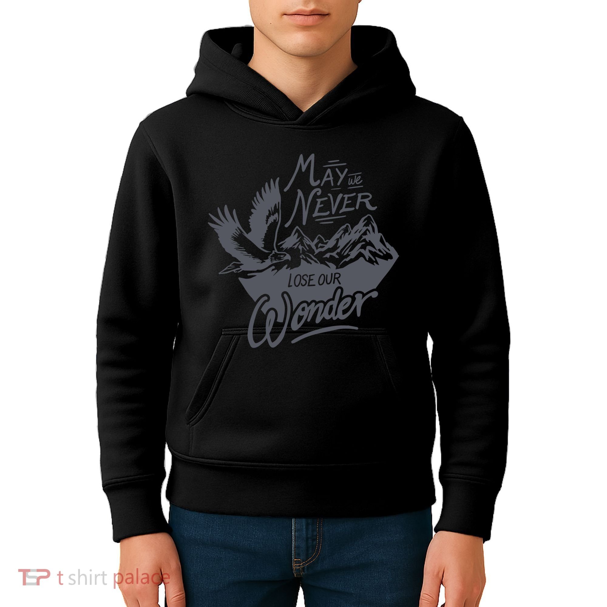 May We Never Lose Our Wonder Nature Kids Hoodie