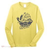 May We Never Lose Our Wonder Nature Long Sleeve Shirt thumb 0