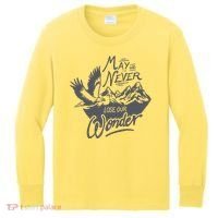May We Never Lose Our Wonder Nature Kids Long Sleeve Shirt thumb 0