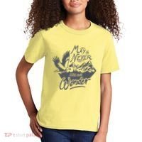 May We Never Lose Our Wonder Nature Kids T-Shirt thumb 2