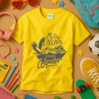 May We Never Lose Our Wonder Nature Kids T-Shirt thumb 3