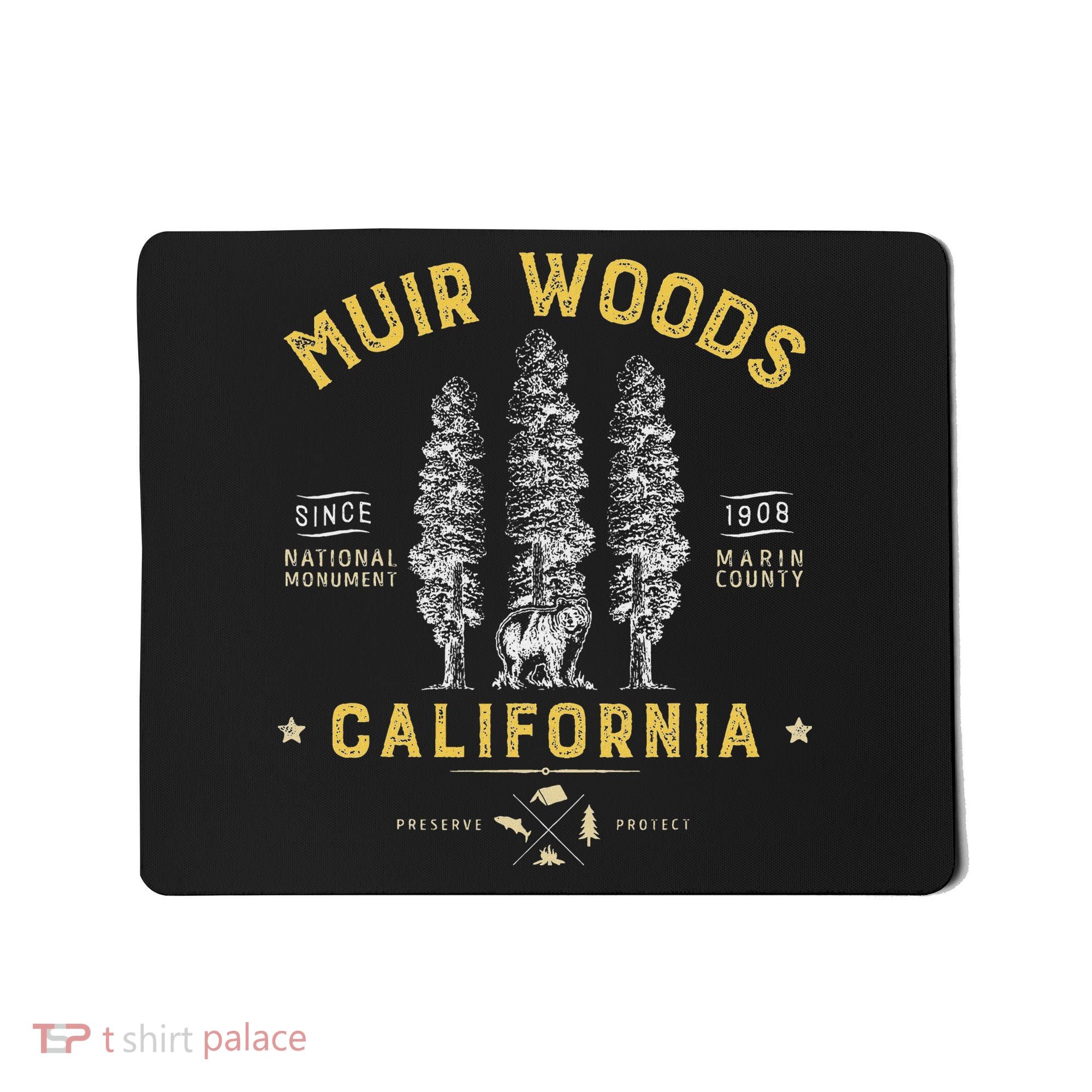 Muir Woods National Monument California Redwood Park Mousepad