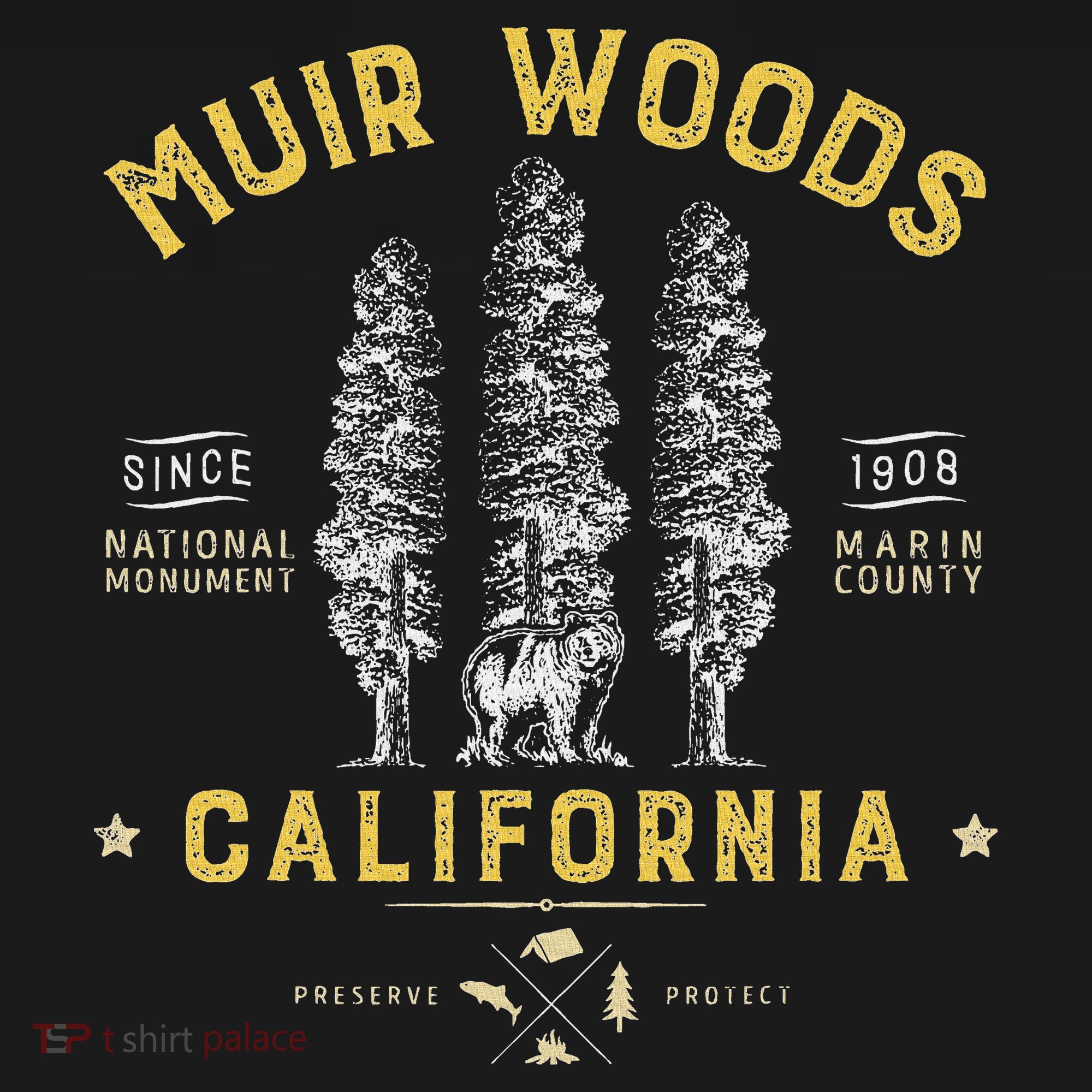 Muir Woods National Monument California Redwood Park Mousepad