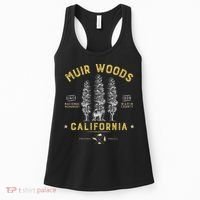 Muir Woods National Monument California Redwood Park Women's Tank Top thumb 0