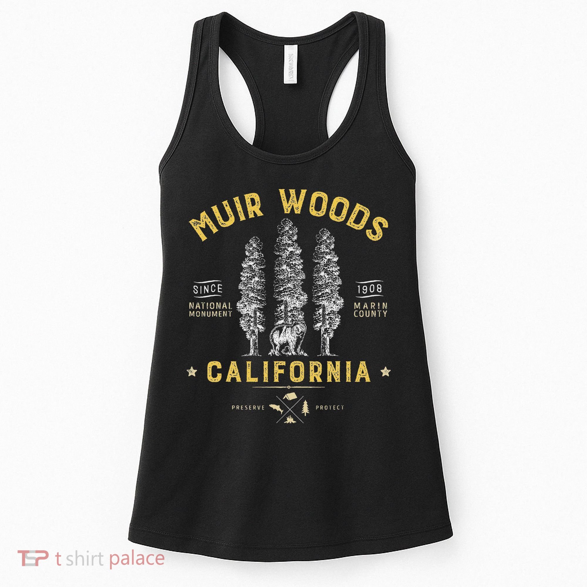 Muir Woods National Monument California Redwood Park Women's Tank Top