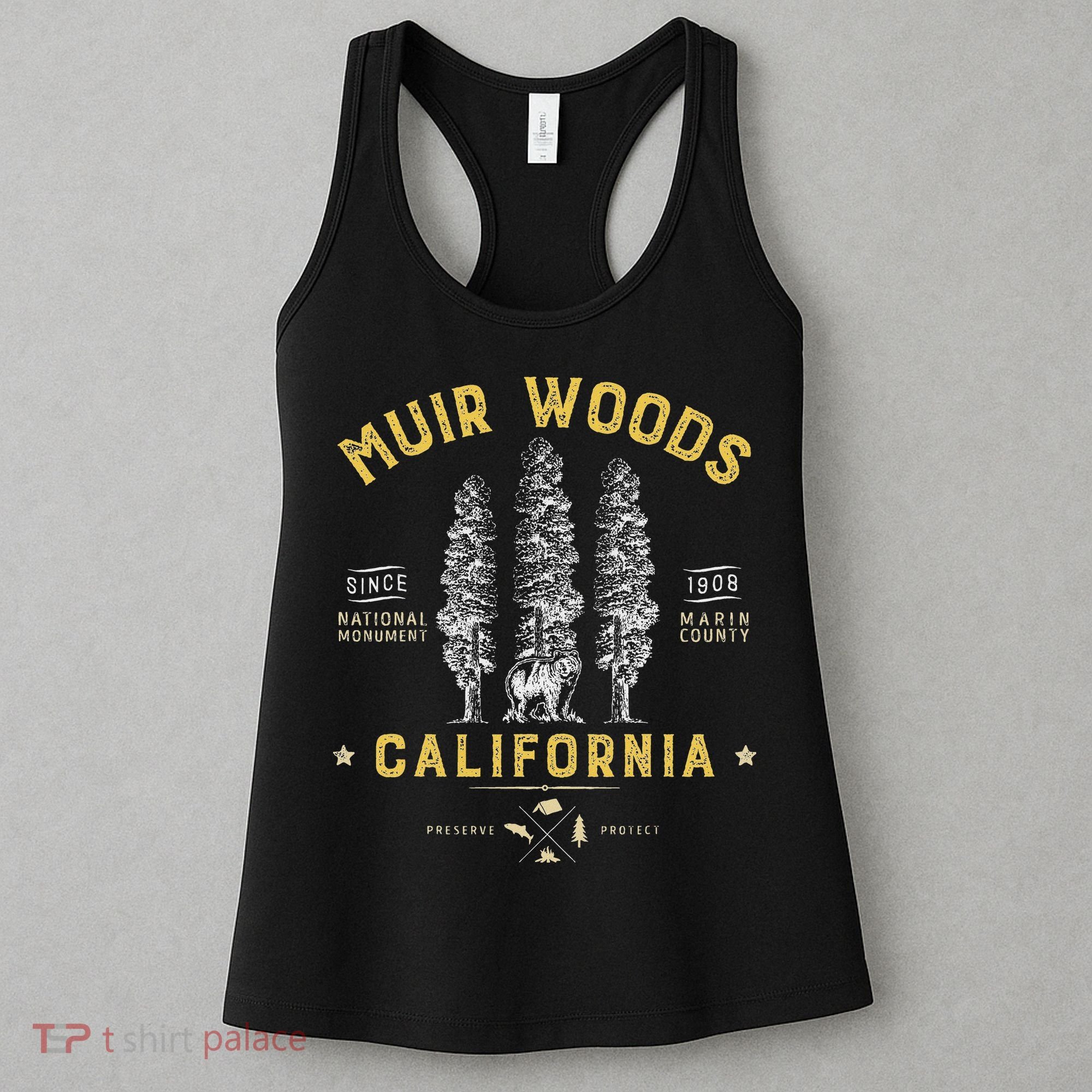 Muir Woods National Monument California Redwood Park Women's Tank Top