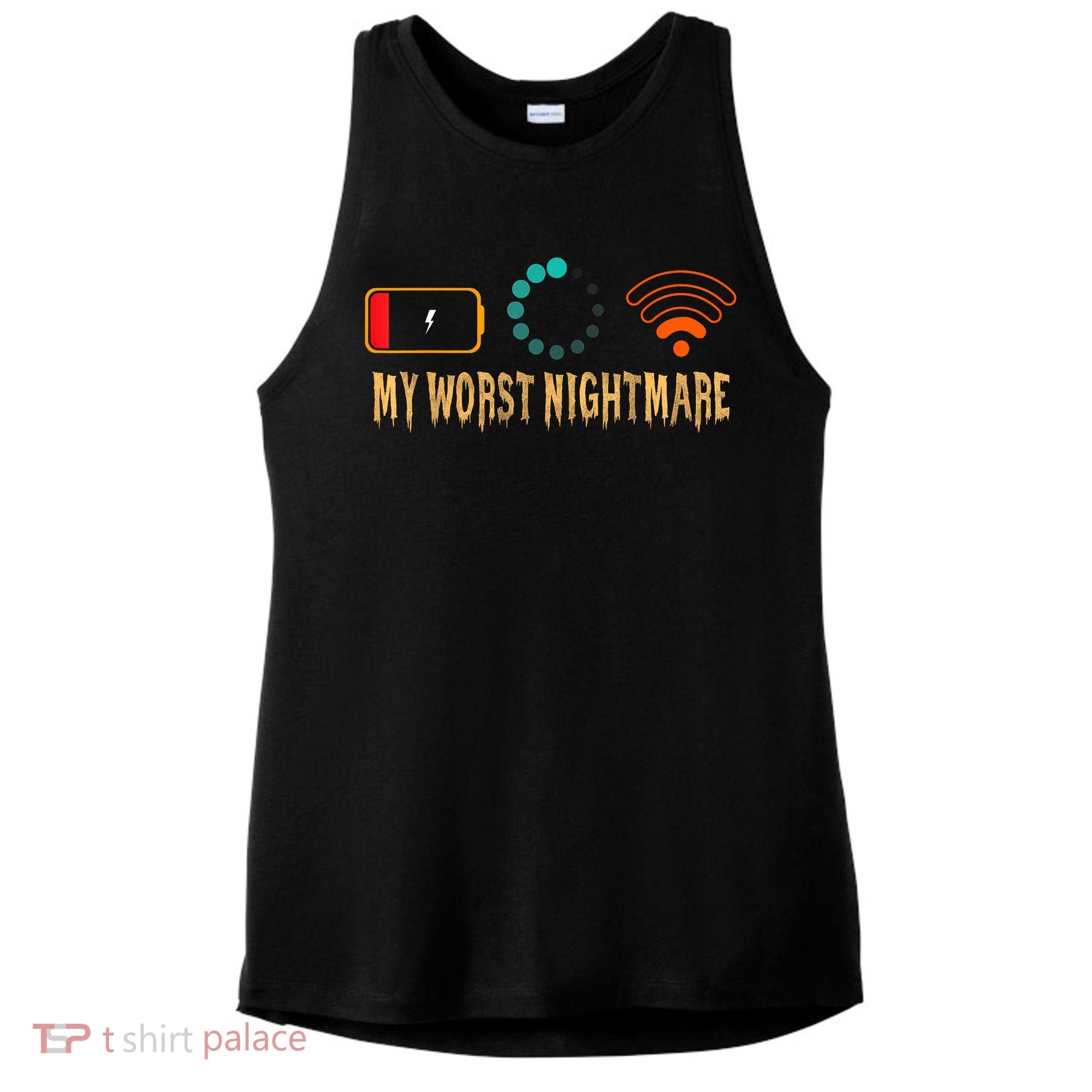 My Worst Nightmare Funny Gifts For Gamers Ladies PosiCharge Tri-Blend Wicking Tank