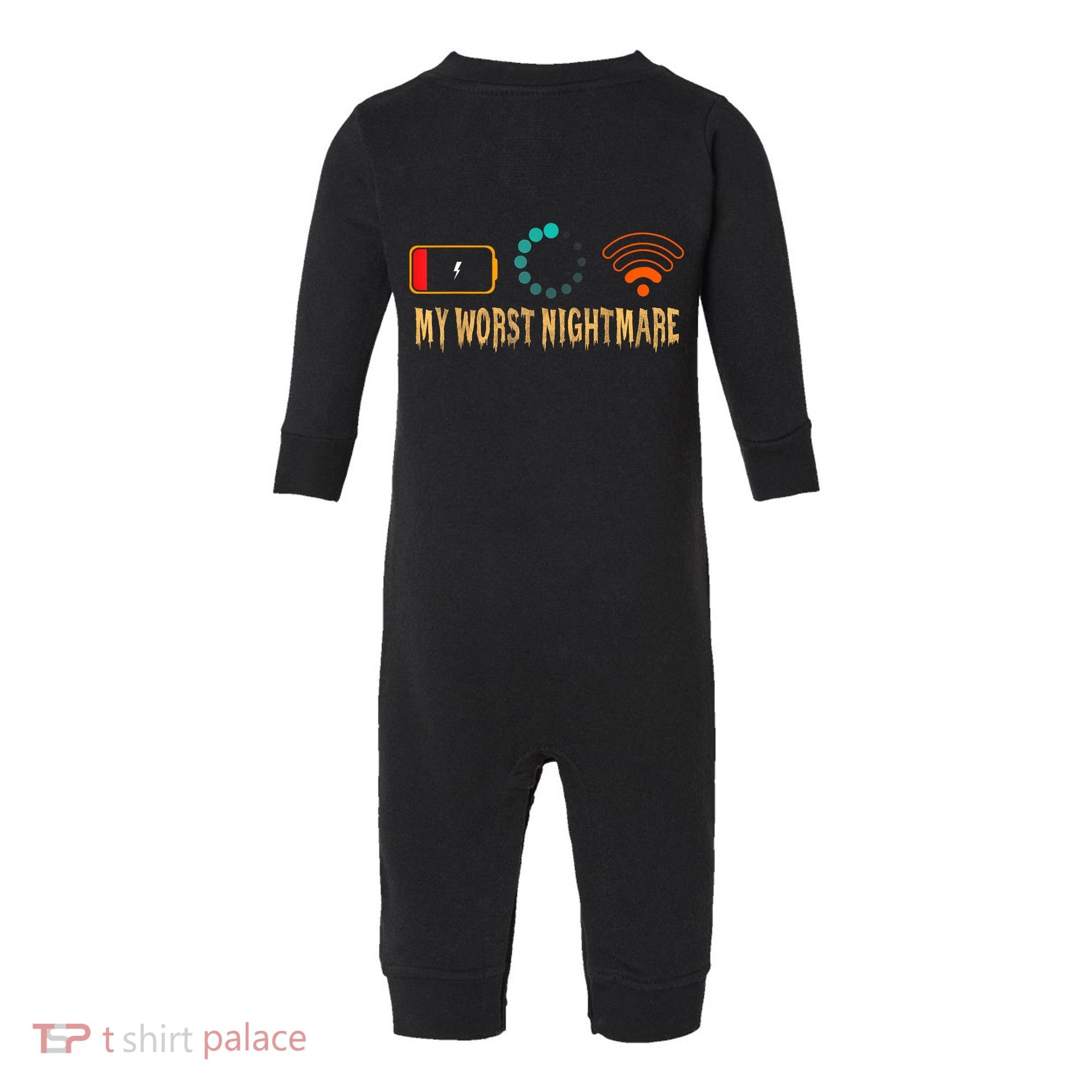 My Worst Nightmare Funny Gifts For Gamers Infant Fleece One Piece