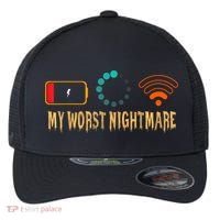 My Worst Nightmare Funny Gifts For Gamers Flexfit Unipanel Trucker Cap thumb 0