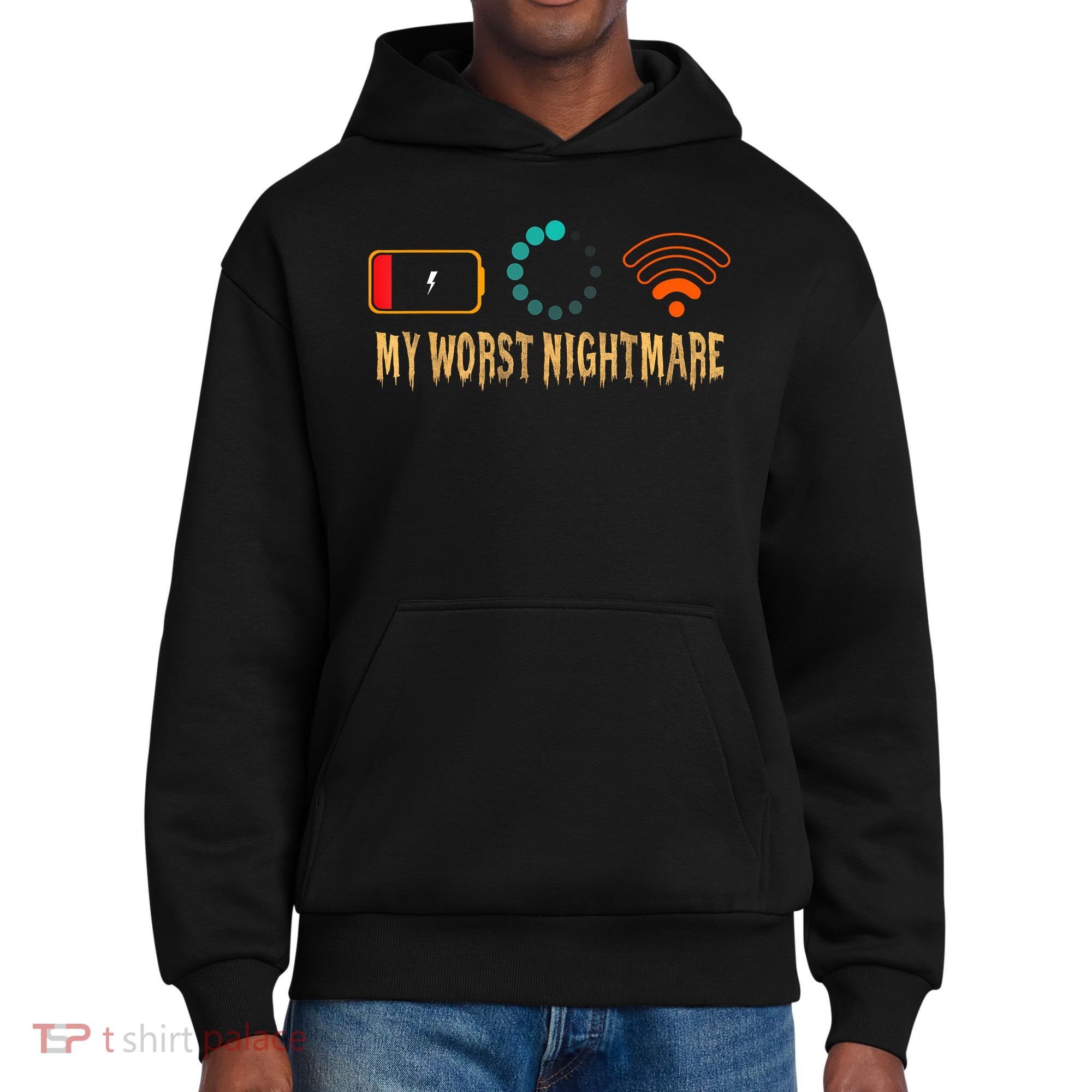 My Worst Nightmare Funny Gifts For Gamers District V.I.T. Heavyweight Hoodie