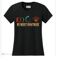 My Worst Nightmare Funny Gifts For Gamers Women's Cooling Performance Crew T-Shirt thumb 0