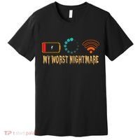 My Worst Nightmare Funny Gifts For Gamers Premium T-Shirt thumb 0