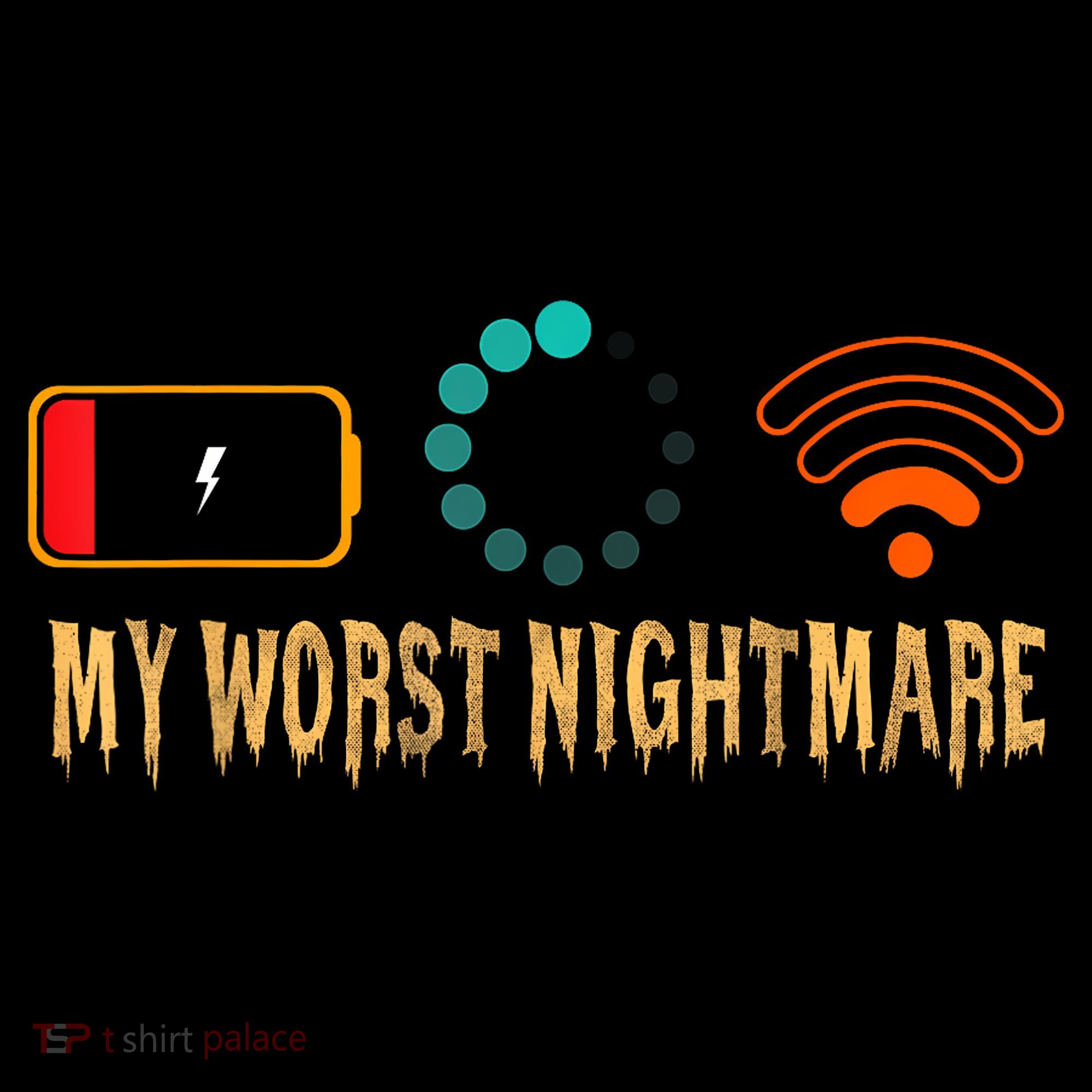 My Worst Nightmare Funny Gifts For Gamers Kids Colorblock Raglan Jersey