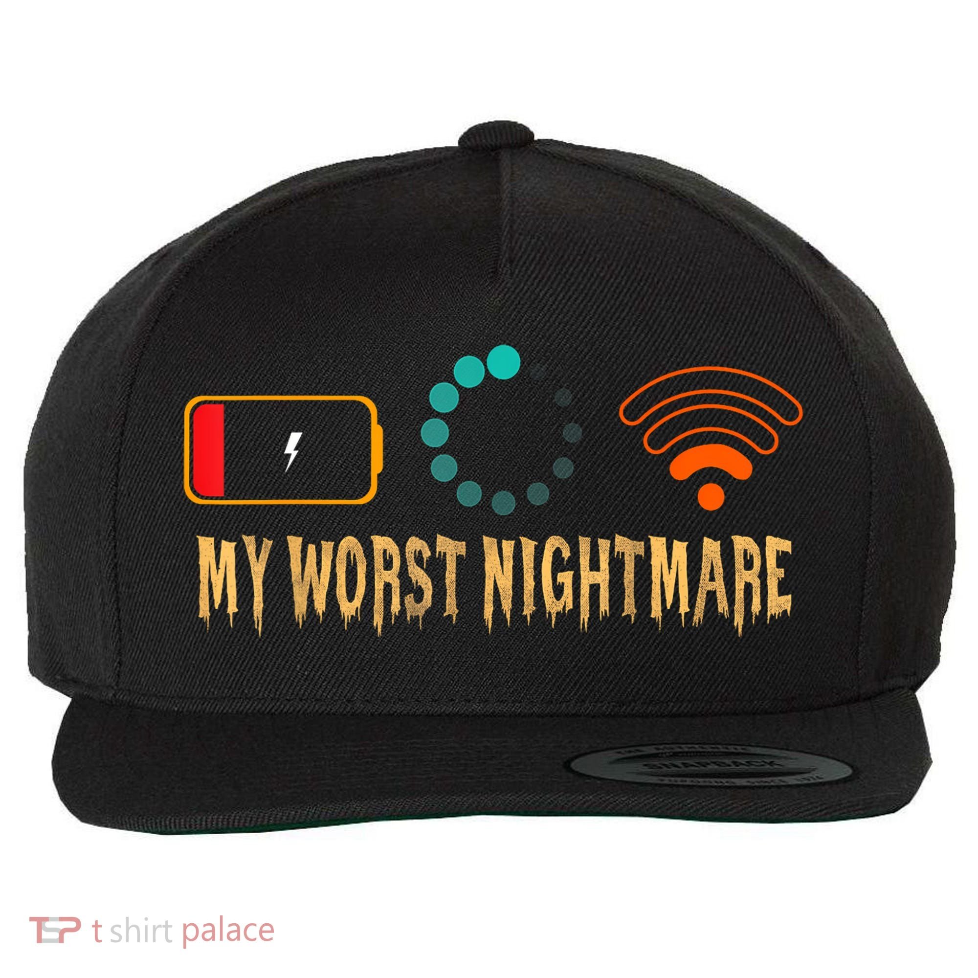 My Worst Nightmare Funny Gifts For Gamers Wool Snapback Cap