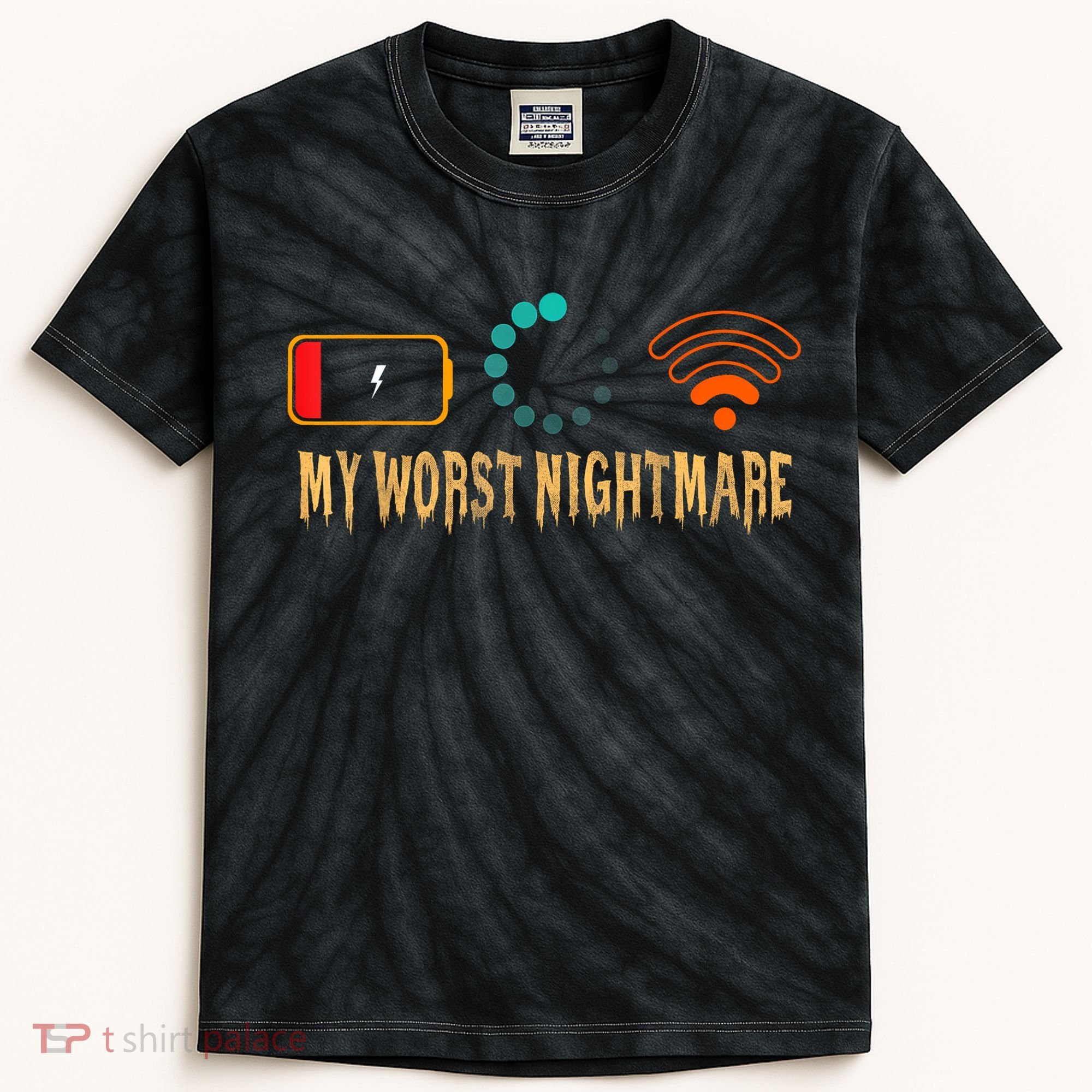 My Worst Nightmare Funny Gifts For Gamers Kids Tie-Dye T-Shirt