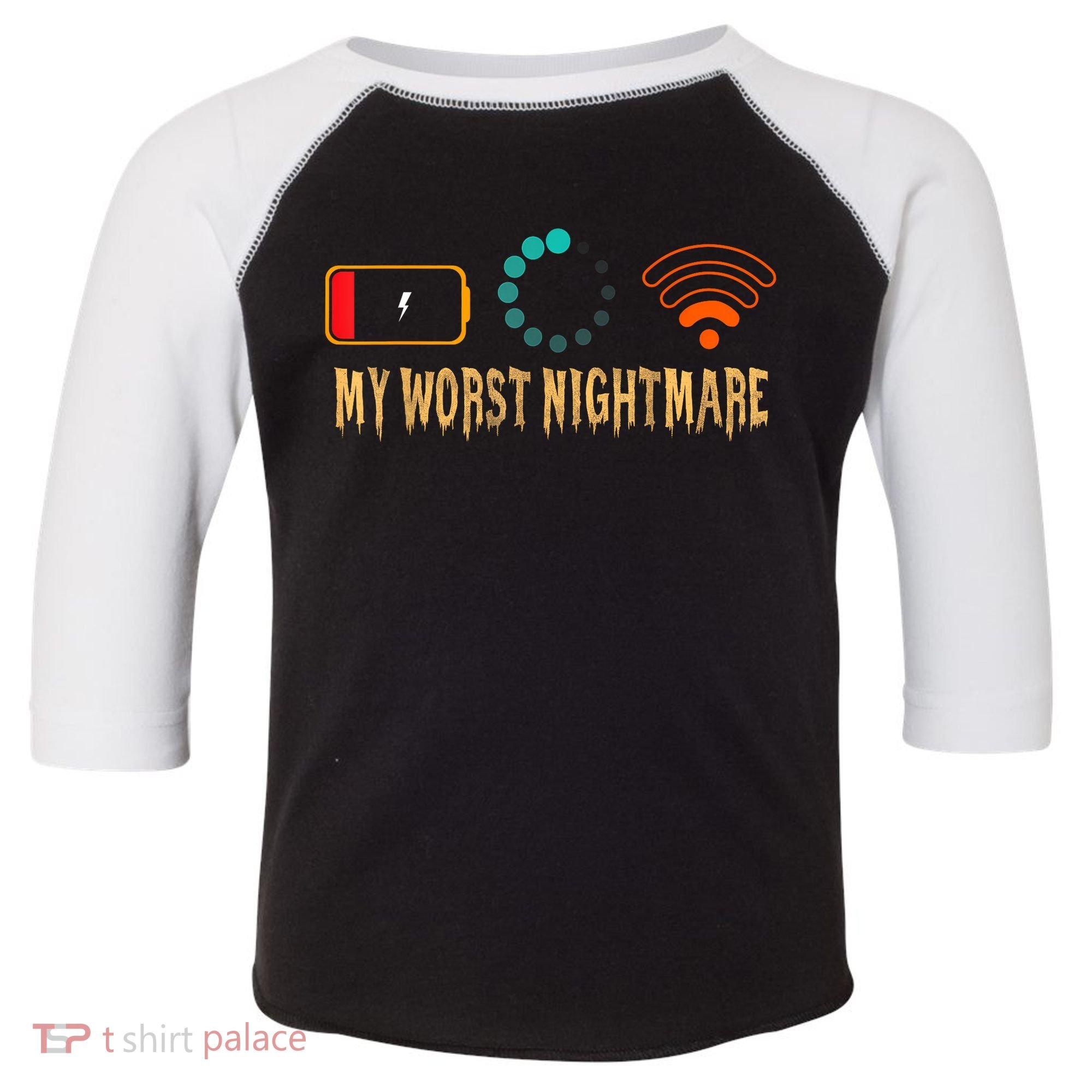 My Worst Nightmare Funny Gifts For Gamers Toddler Fine Jersey T-Shirt