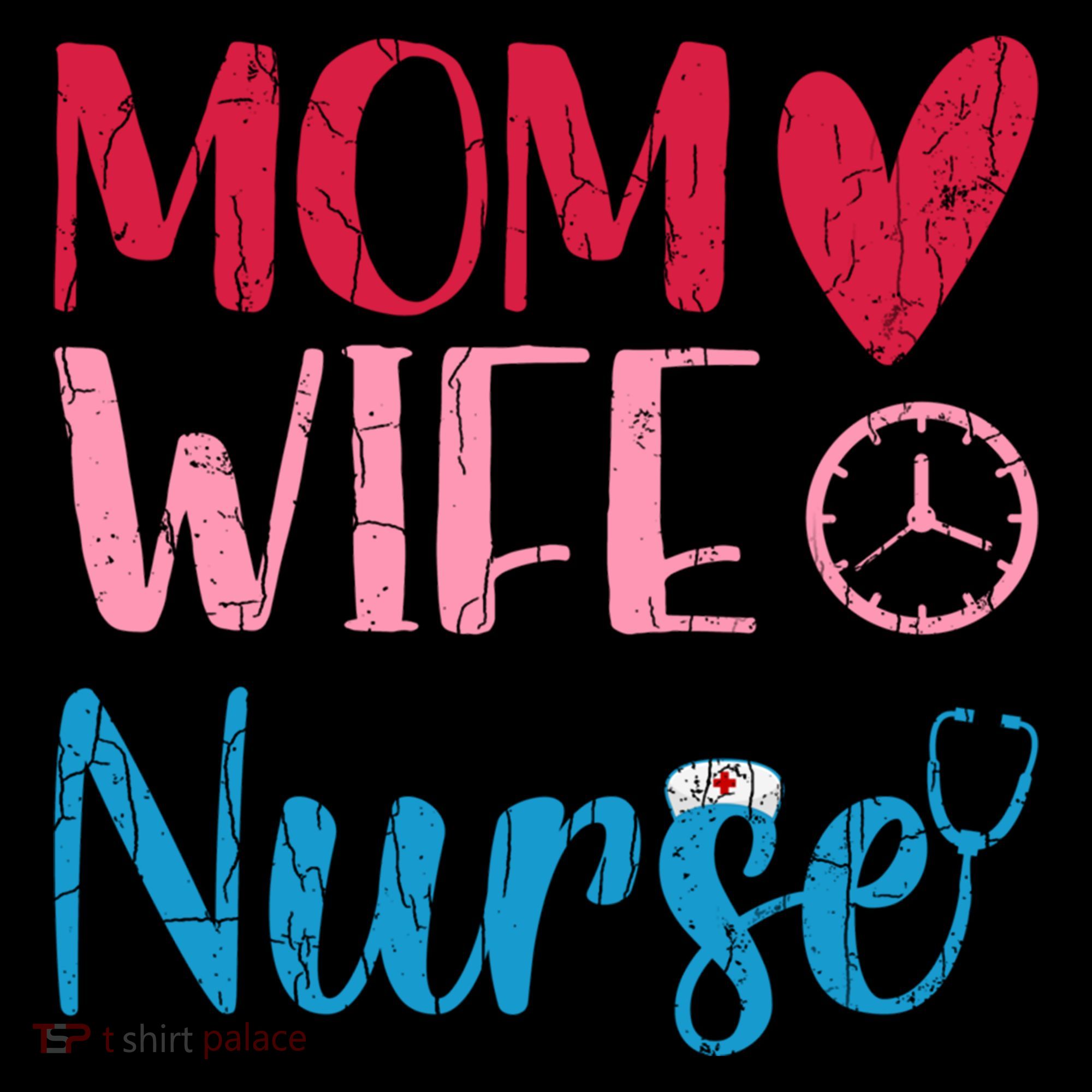 Mom Wife Nurse Funny Nurses Week Nursing Assistant Graphic Cool Gift Coffee Mug