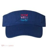 Mom Wife Nurse Funny Nurses Week Nursing Assistant Graphic Cool Gift Visor thumb 0