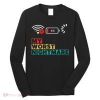 My Worst Nightmare Funny Gifts For Gamers, Gamer Humor Long Sleeve Shirt thumb 0