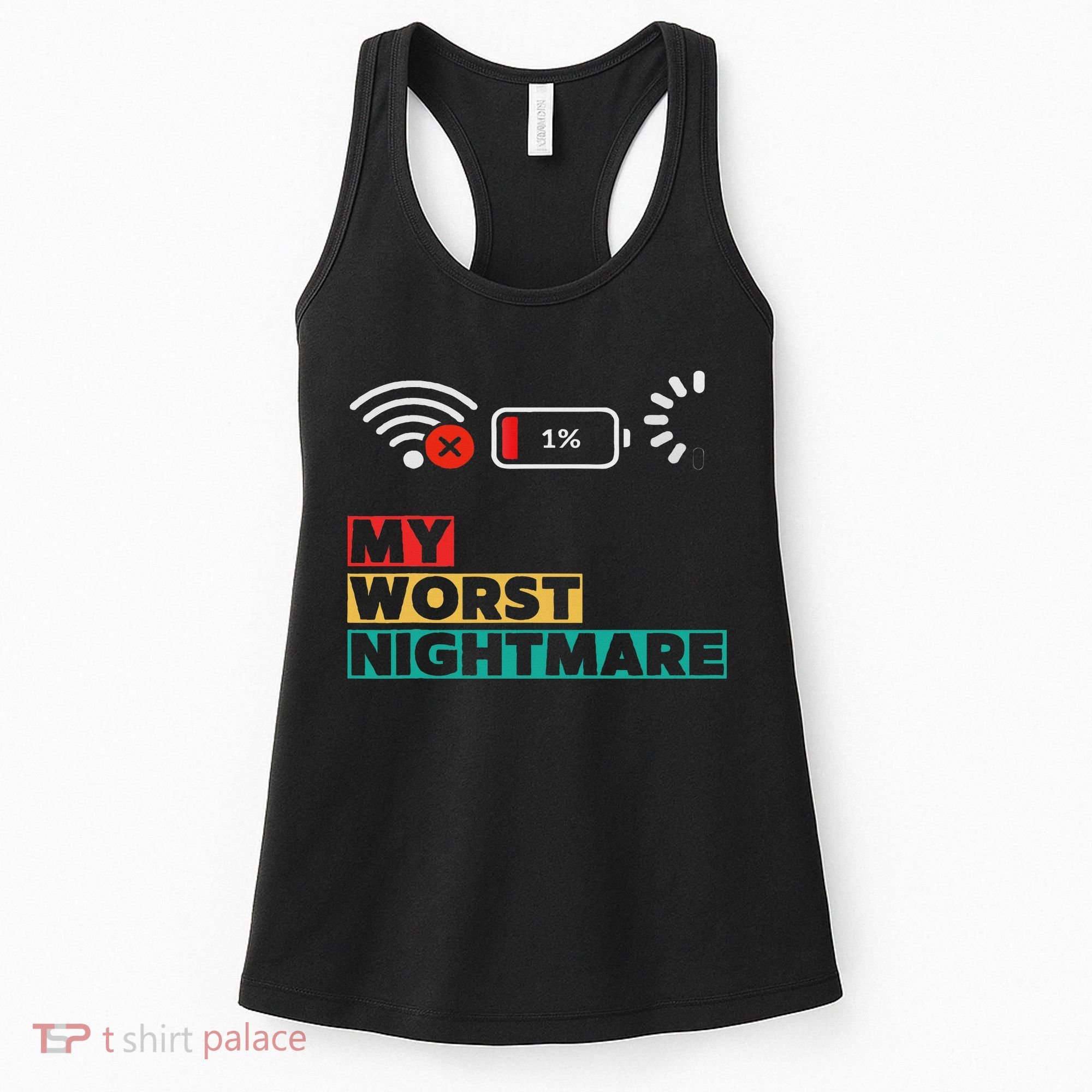 My Worst Nightmare Funny Gifts For Gamers, Gamer Humor Women's Tank Top