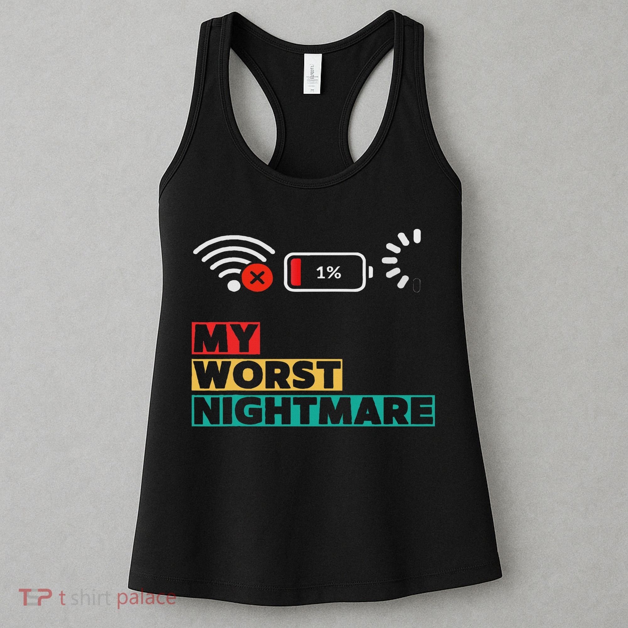 My Worst Nightmare Funny Gifts For Gamers, Gamer Humor Women's Tank Top