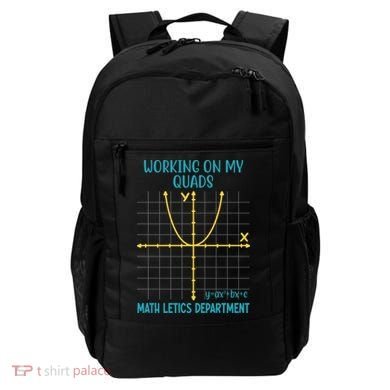 Mathletics Working On My Quads Algebra Math Teacher Backpack